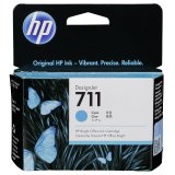 HP 711 DesignJet-blkpatron med 29 ml, cyan #1
