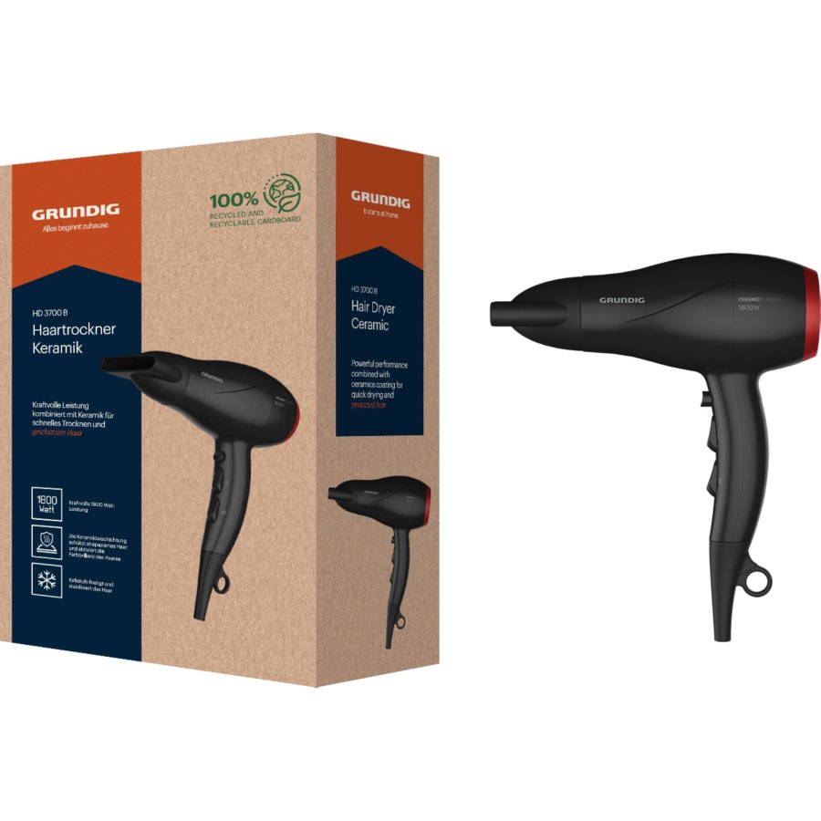 Grundig HD 3700 B Haartrockner #6