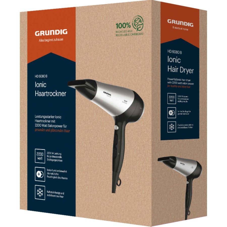 Grundig HD 6080 B Haartrockner #6