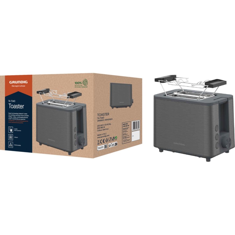 Grundig TA 7340       dark inox #6