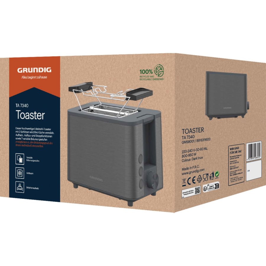 Grundig TA 7340       dark inox #7