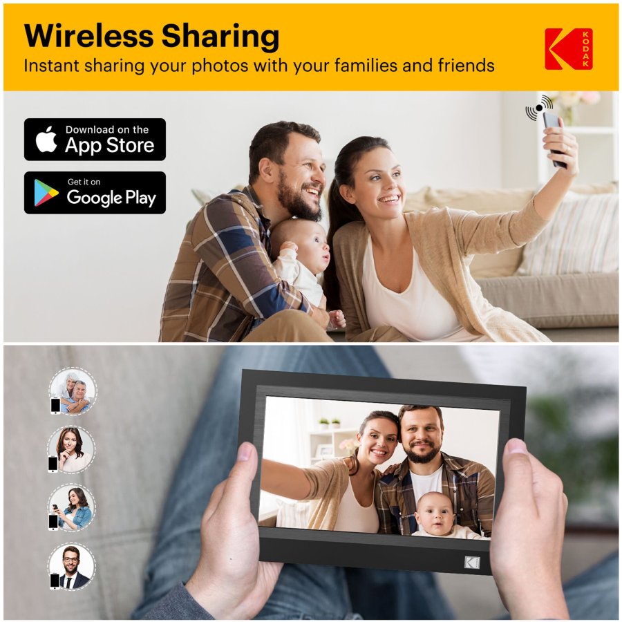 Kodak RWF-116B WiFi schwarz/schwarz #5