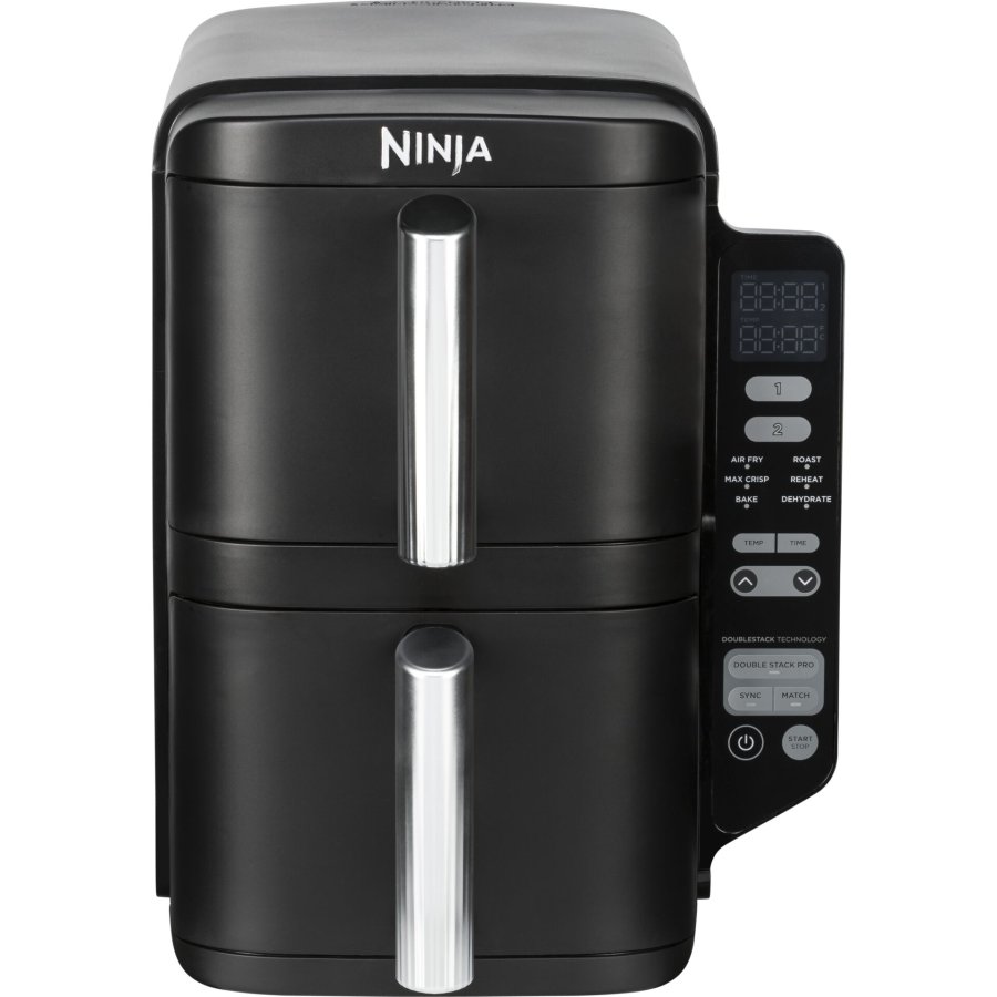 Ninja SL300EU frituregryde Dobbelt 7,6 L Enkeltstende 2470 W Lavfedt steger Sort #1