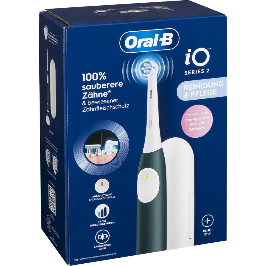 Oral-B iO Series 2 Forest Green mit Reiseetui #1