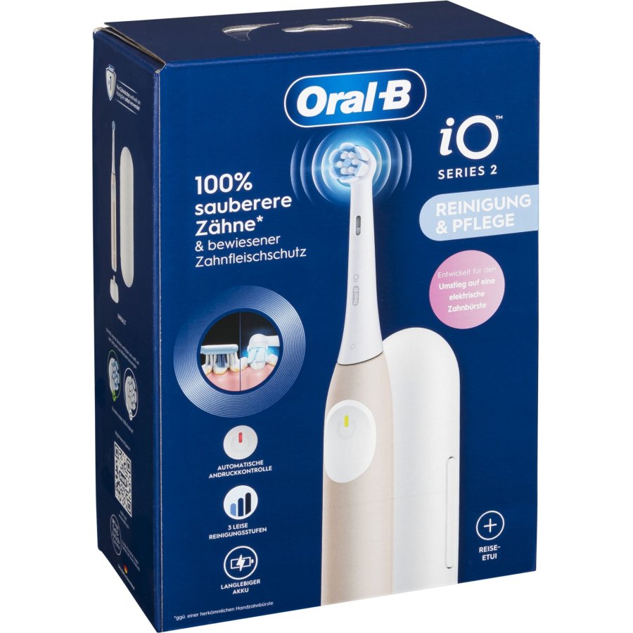 Oral-B iO Series 2 Calm Pink mit Reiseetui #1