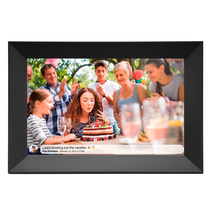 Denver PFF-1063BLACK digital fotoramme Sort 25,6 cm (10.1