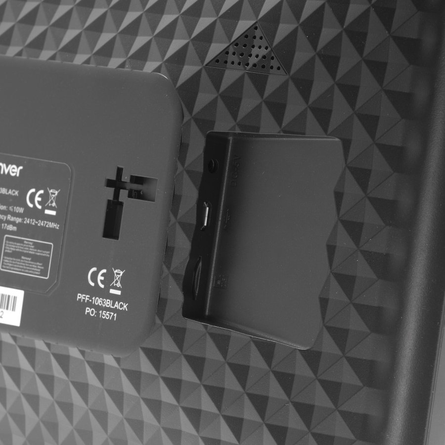 Denver PFF-1063BLACK digital fotoramme Sort 25,6 cm (10.1
