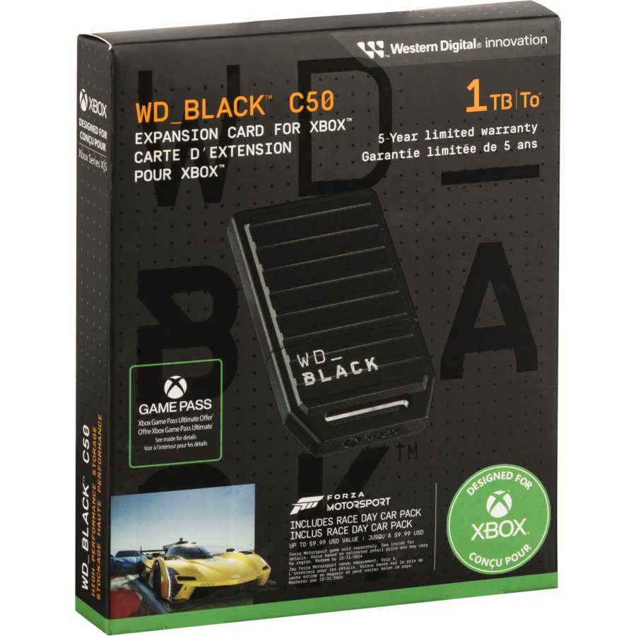 Western Digital Black SSD    1TB C50 Expansion Card für Xbox #1