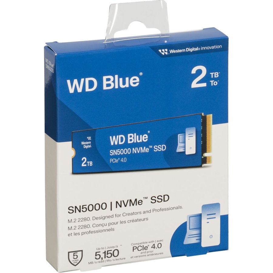 Western Digital Blue SSD     2TB M.2 2280 SN5000      WDS200T4B0E #1