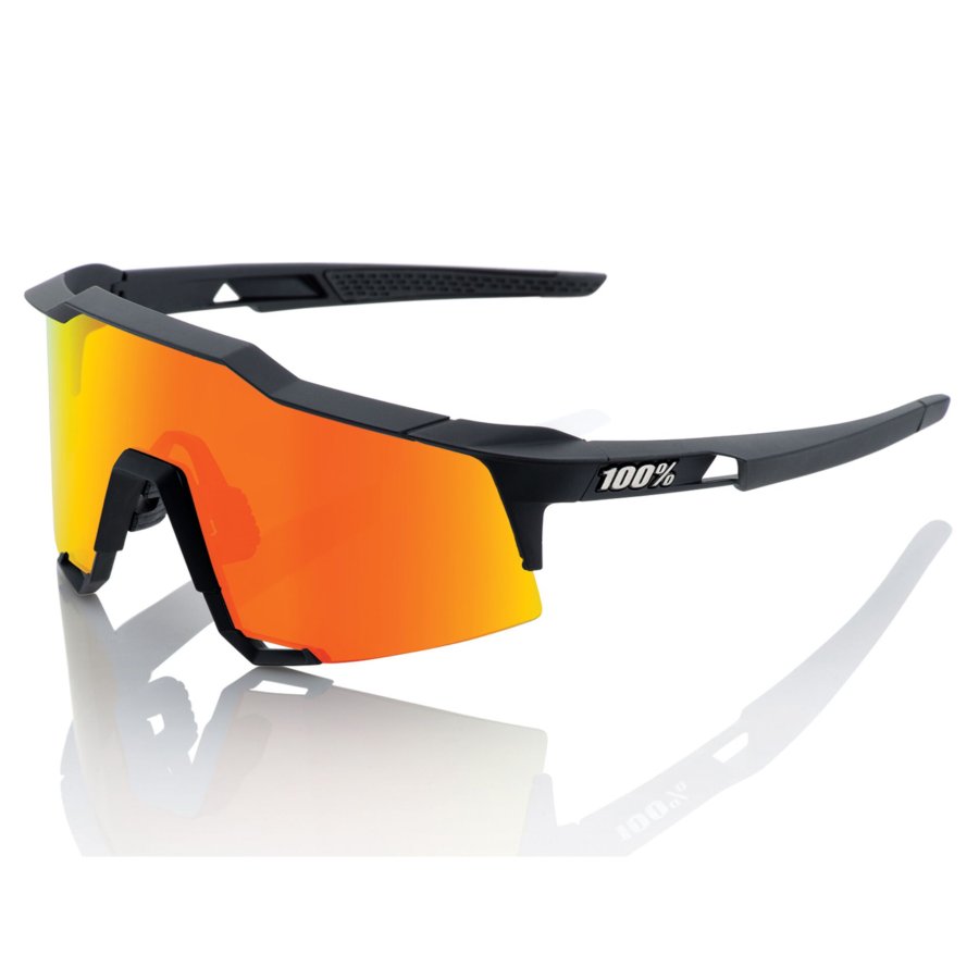100percent Speedcraft - HiPER Mirror Lens Soft Tact Black #1