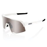 100percent S3 HiPER Mirror Lens Matte White HiPER Silver #1