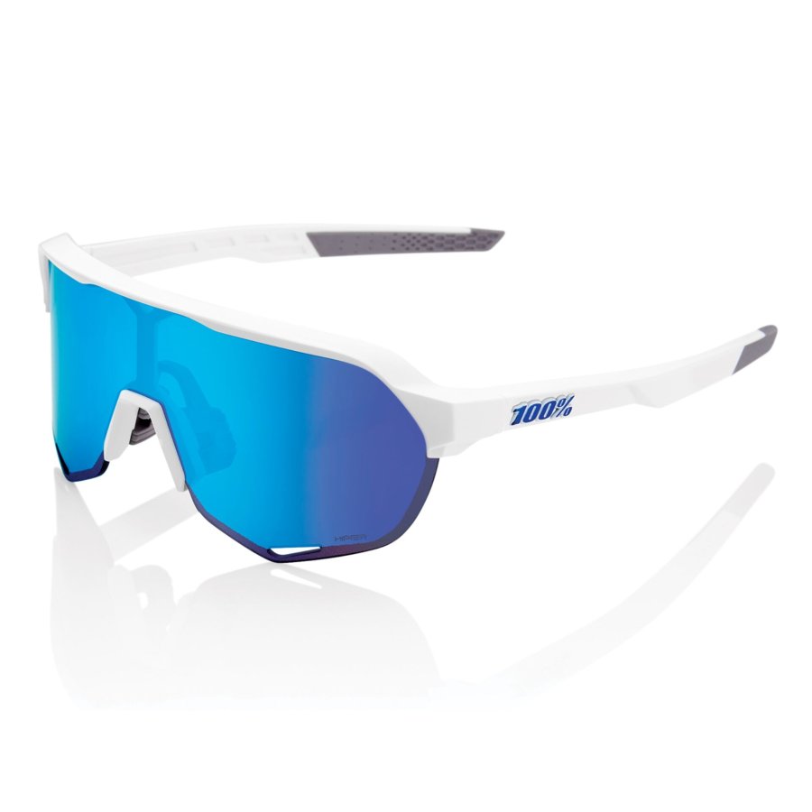 100percent S2 HiPER Mirror Lens Matte White #1