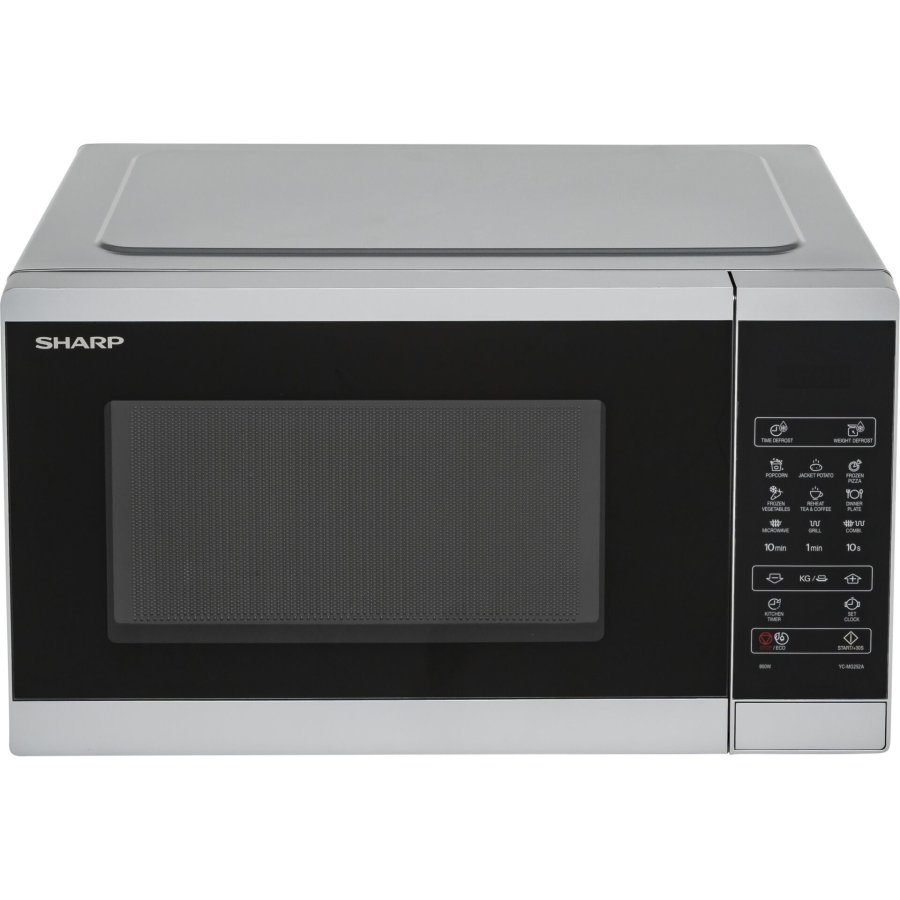 Sharp YC-MG252AE-S 25L 900W/Grill/Touch Silver #1