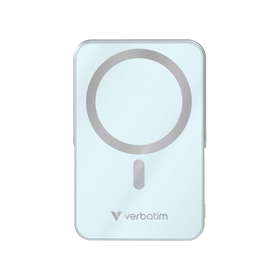 Verbatim Power Bank mit Standfuß mag.wireless 10000mA blau  32266 #2
