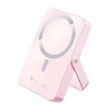 Verbatim Power Bank mit Standfuß mag.wireless 10000mA pink  32267 #1