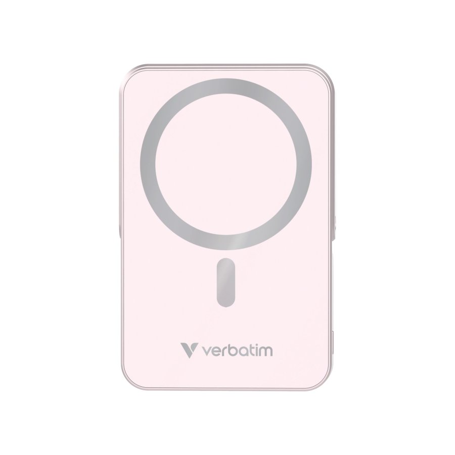 Verbatim Power Bank mit Standfuß mag.wireless 10000mA pink  32267 #2
