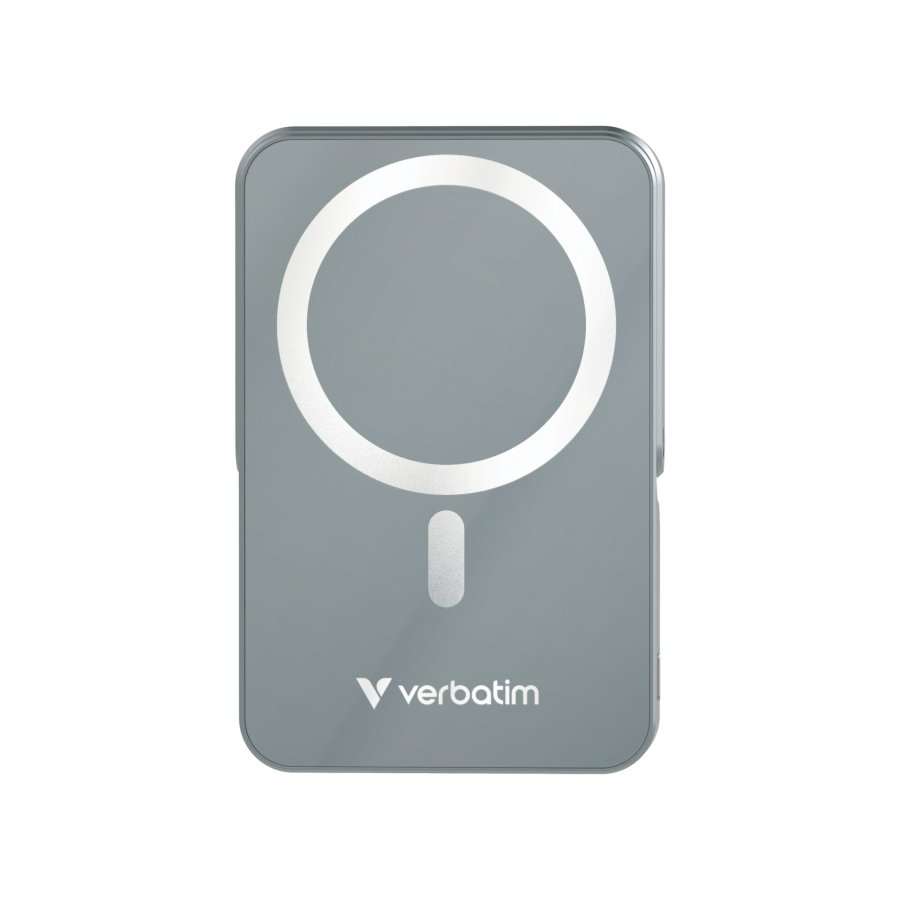 Verbatim Power Bank mit Standfuß mag.wireless 10000mA grau  32268 #2