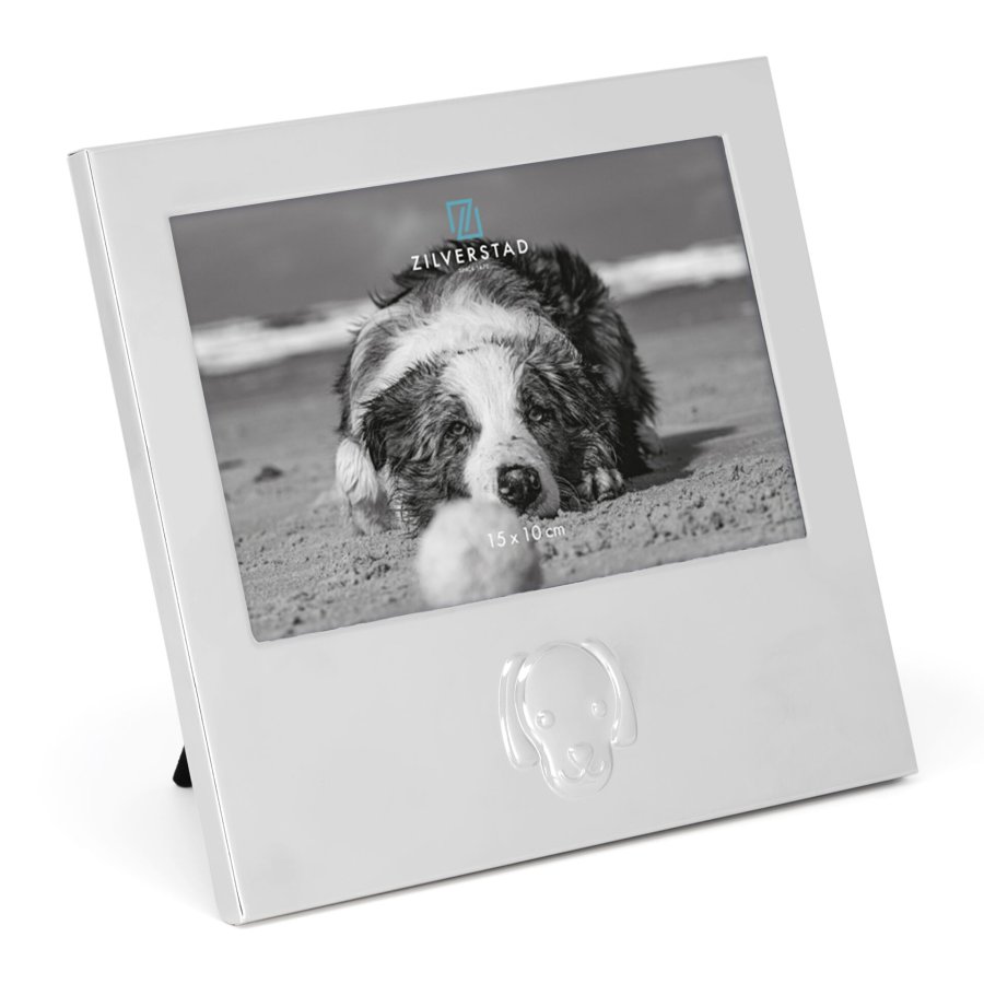 Zilverstad Hund            15x10 Metall Portrait          6916231 #1
