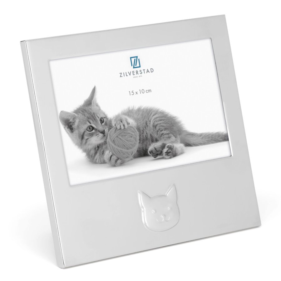 Zilverstad Katze           15x10 Metall Portrait          6917231 #1
