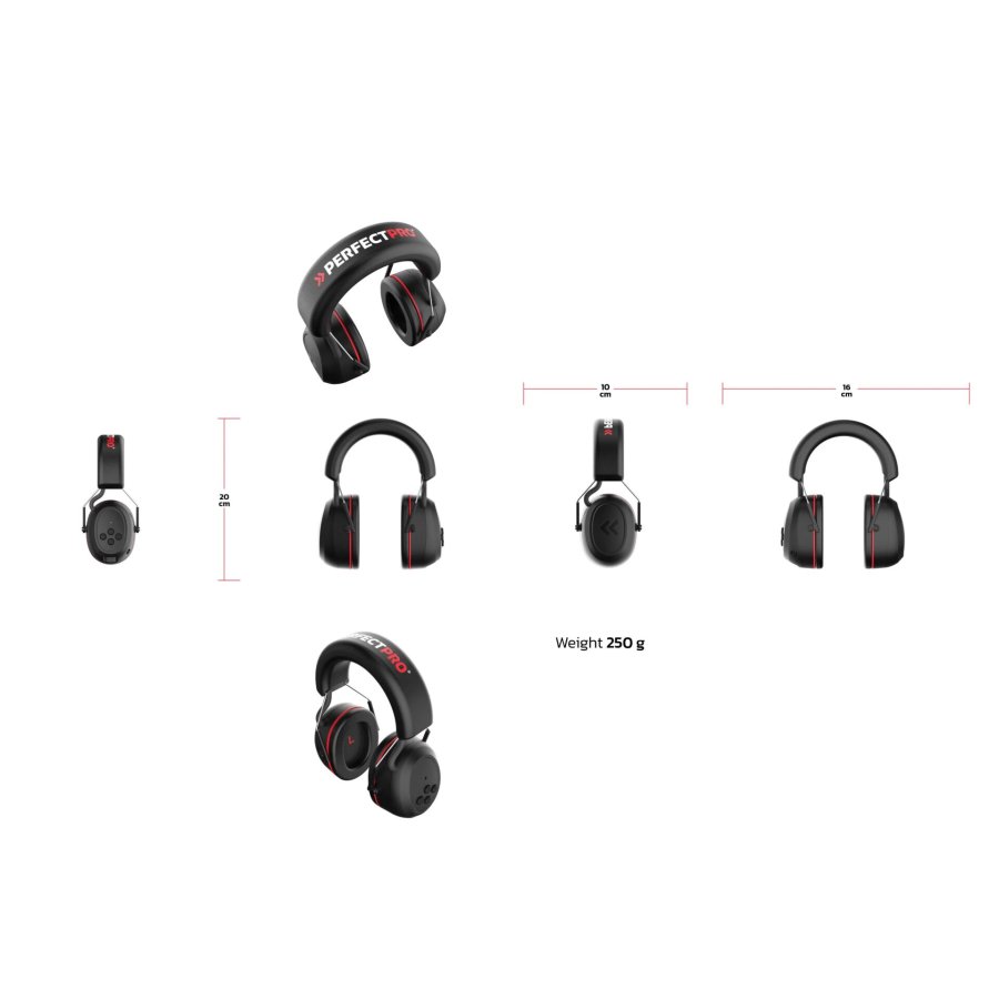 PerfectPro H-30 Earprotection Baustellen-Kopfhörer #8