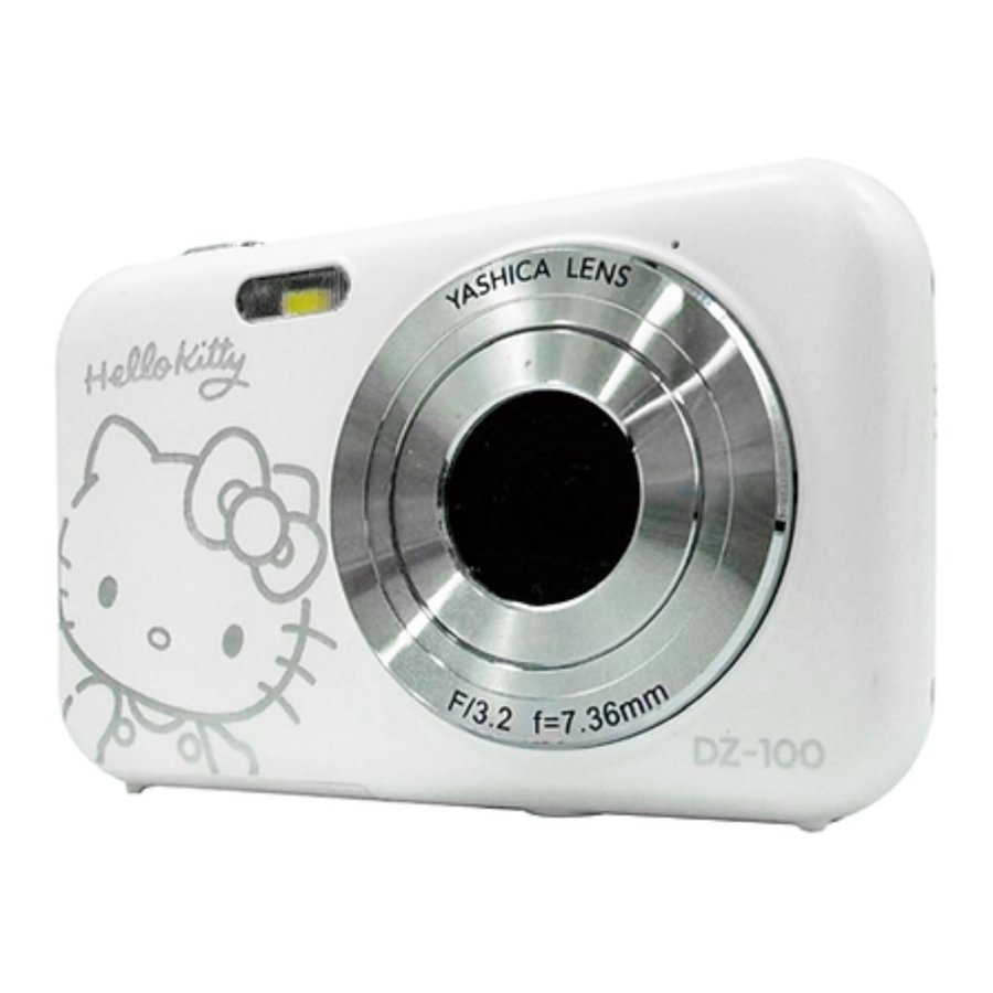 Yashica DZ-100 Hello Kitty weiss #2