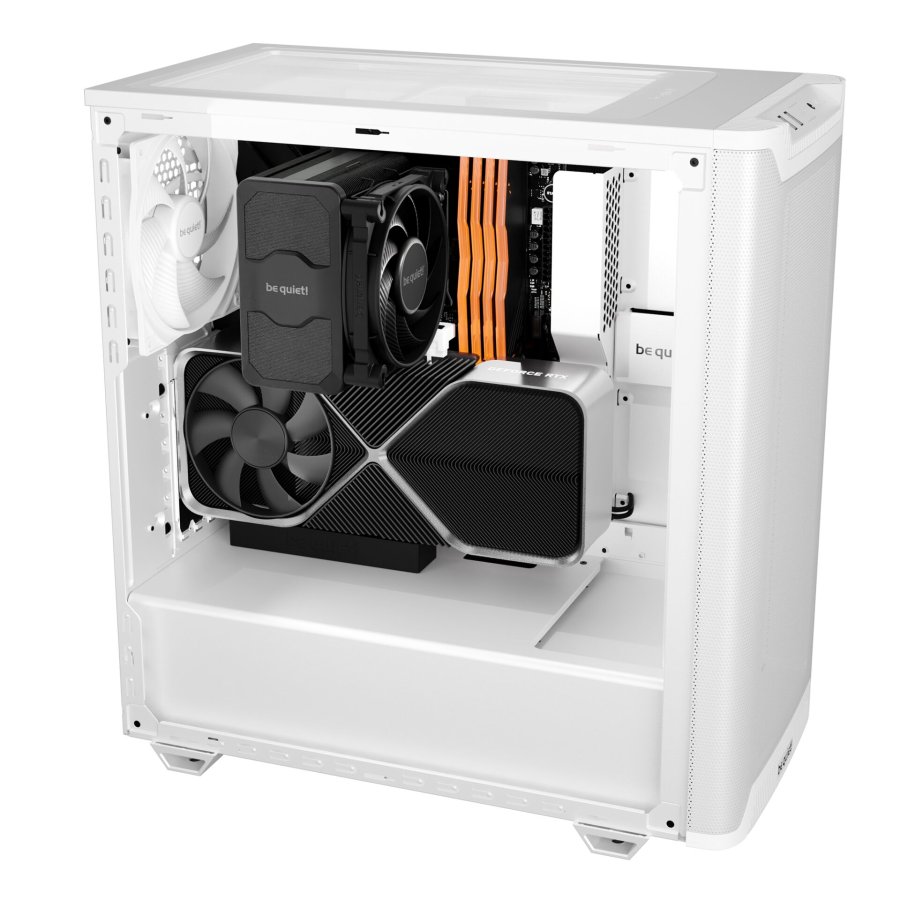 be quiet! PURE BASE 501 Airflow Window White housing #7