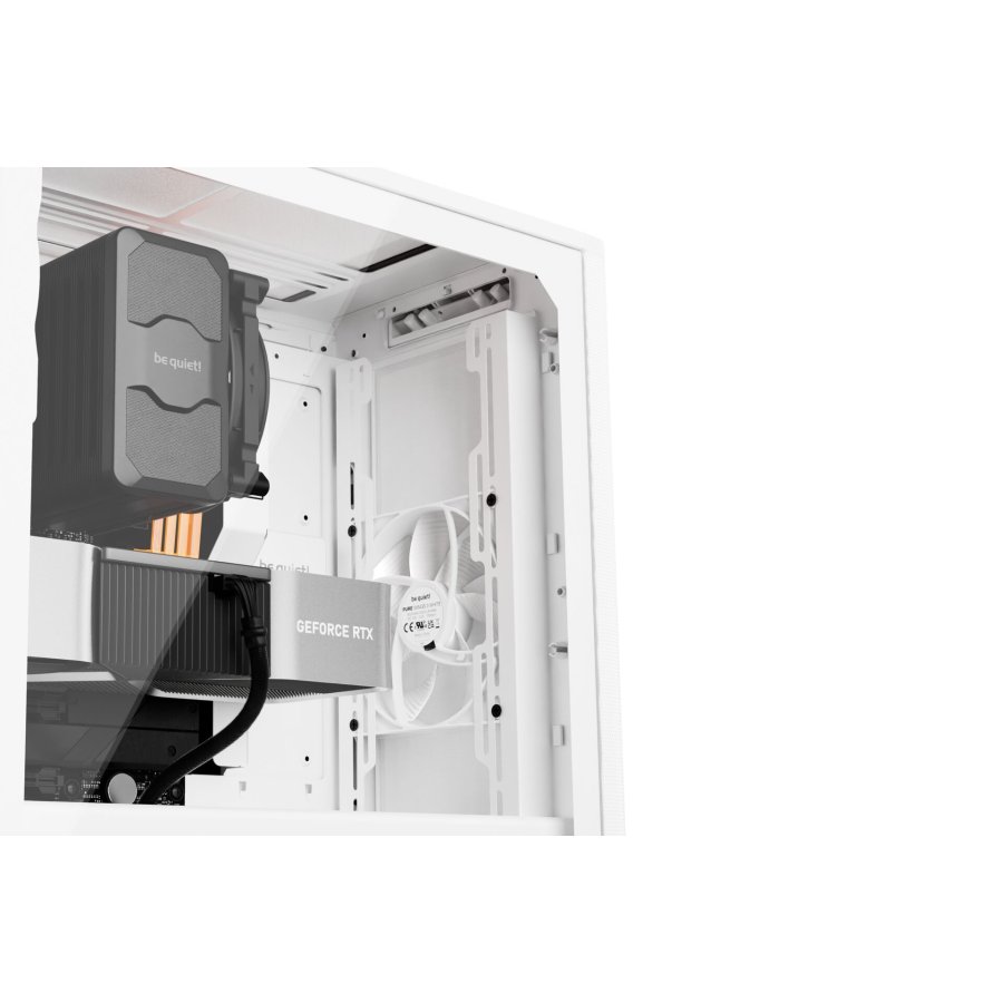 be quiet! PURE BASE 501 Airflow Window White housing #8