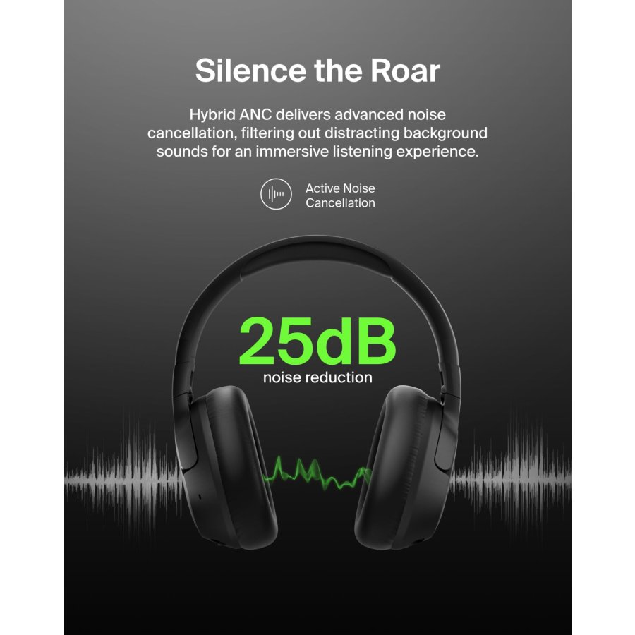 Belkin Soundform Isolate OverEar wireless, black AUD008hqBK #16