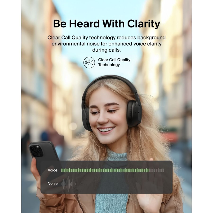 Belkin Soundform Isolate OverEar wireless, black AUD008hqBK #18