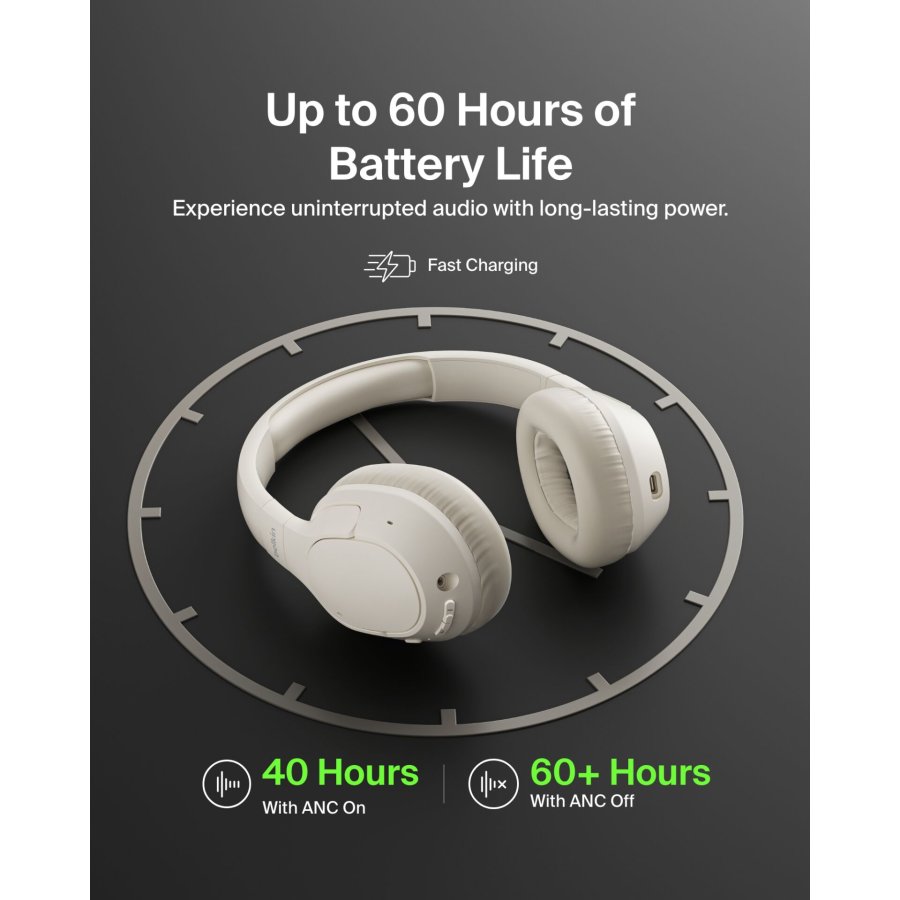 Belkin Soundform Isolate OverEar wireless, sand        AUD008hqSA #19