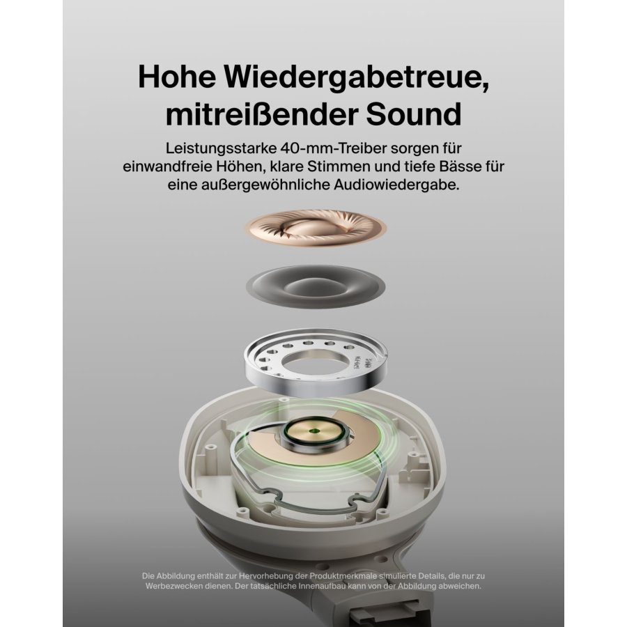Belkin Soundform Surround sand Over-Ear, wireless    AUD009hqSA #15