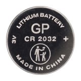 1x500 GP CR2032 Lithium 3V Knopfzelle BULK Schrumpfpack #1