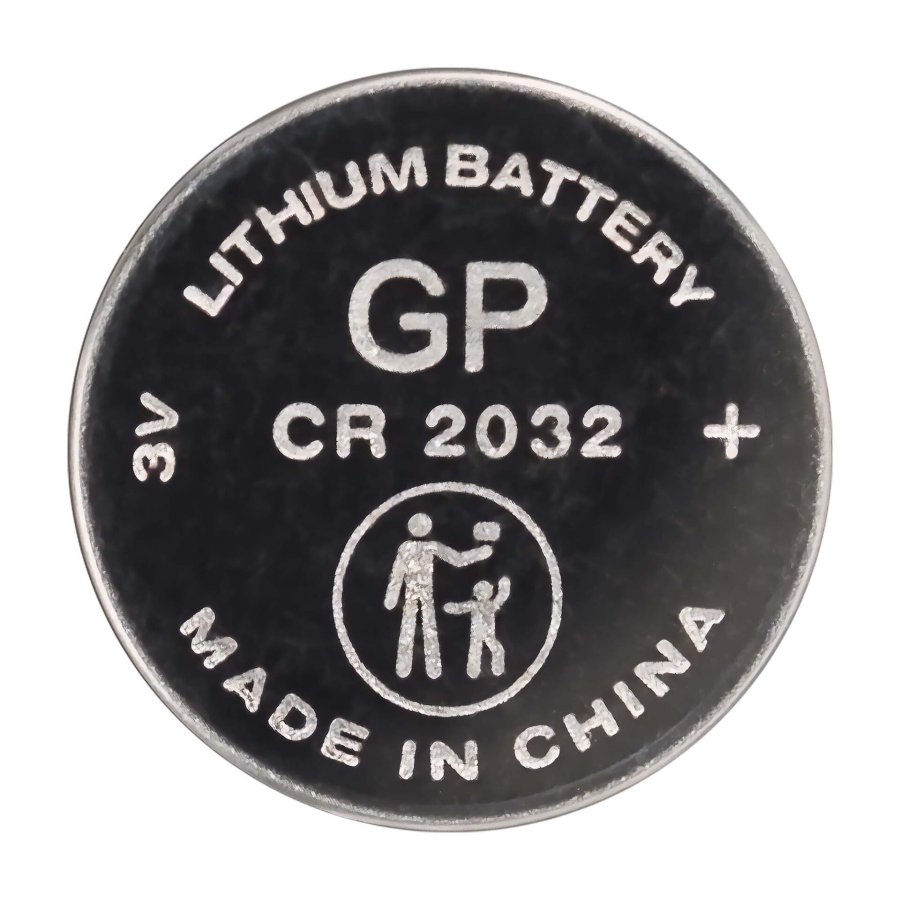 1x500 GP CR2032 Lithium 3V Knopfzelle BULK Schrumpfpack #1