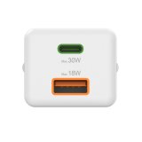 Hama Mini-Schnellladegrät PD 30W 1xUSB-C/1xUSB-A weiß      201992 #2