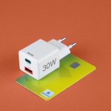 Hama Mini-Schnellladegrät PD 30W 1xUSB-C/1xUSB-A weiß      201992 #6