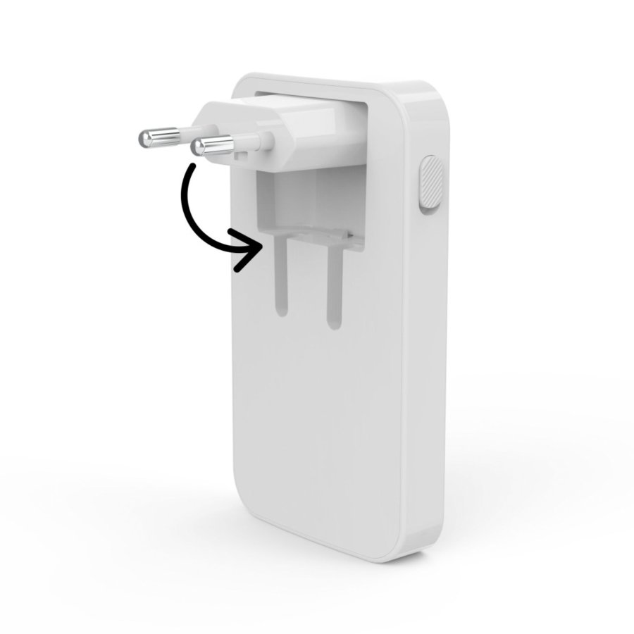 Hama flaches Mini-Ladegerät  65W 2xUSB-C/1xUSB-A, weiß     201976 #5