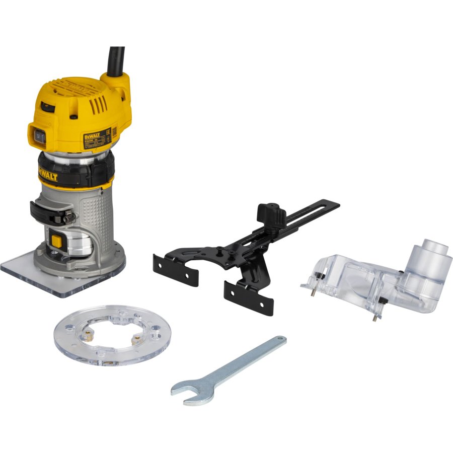 DeWALT D26200-QS router og overfrser Sort, Rustfrit stl, Gul 27000 rpm 900 W #1