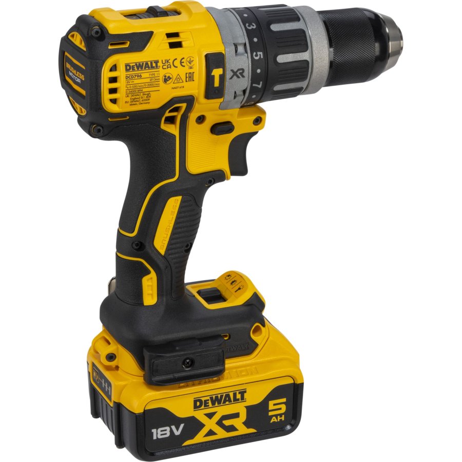 ST TIL ELVRKTJ COMBO DEWALT DCK266P2T (DCD796+DCF887) 2X5,0AH 18V #3