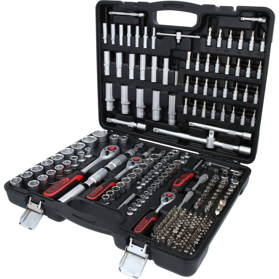 KS Tools 1/4 +3/8 +1/2  Steck- schlüssel Satz 255-tlg. #1