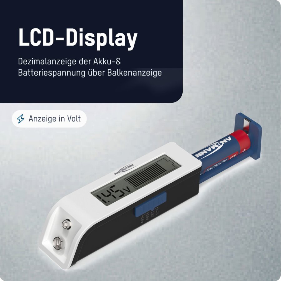 Ansmann Comfort Check Batterietester         1900-0110 #8