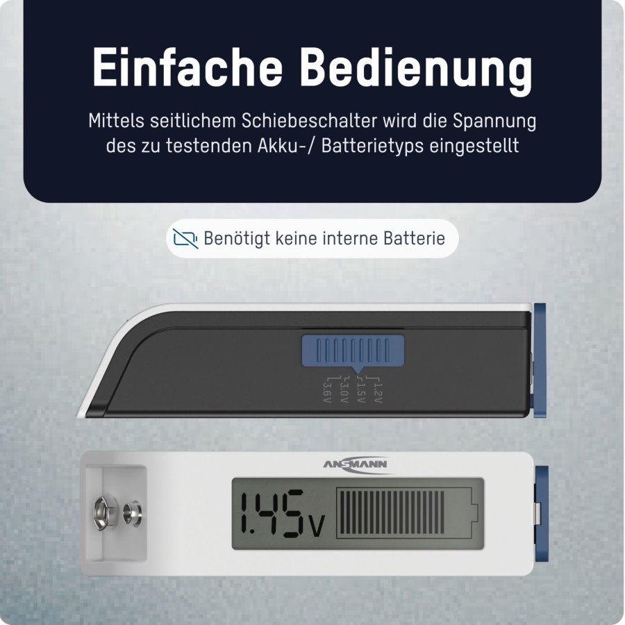 Ansmann Comfort Check Batterietester         1900-0110 #10