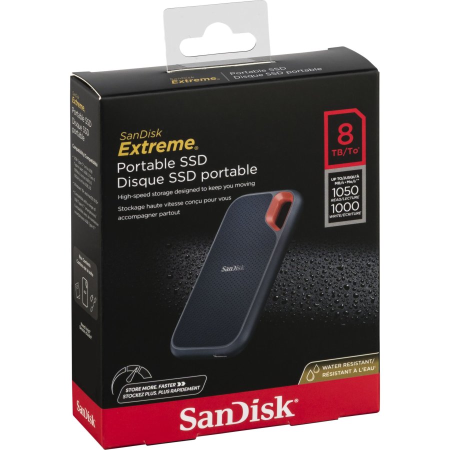 SanDisk Extreme Portable     8TB SSD 1050MB/s   SDSSDE61-8T00-G25 #1
