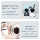 Alecto WLAN-Babyphone mit Kamera weiß/grau #14