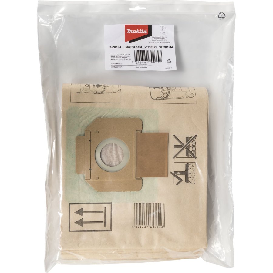 Makita Filtersack L 5Stk #1