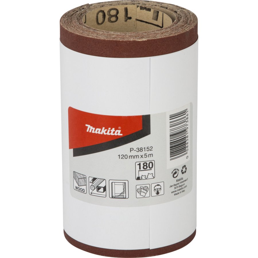 Makita Schleifp.Rolle 120mmx5m K180 #1