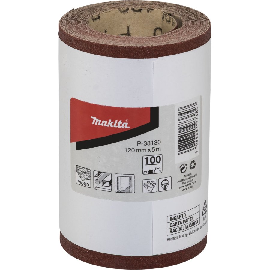 Makita Schleifp.Rolle 120mmx5m K100 #1