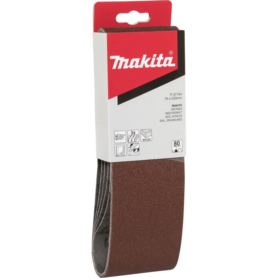 Makita Schleifband 76x533mm K80 #1