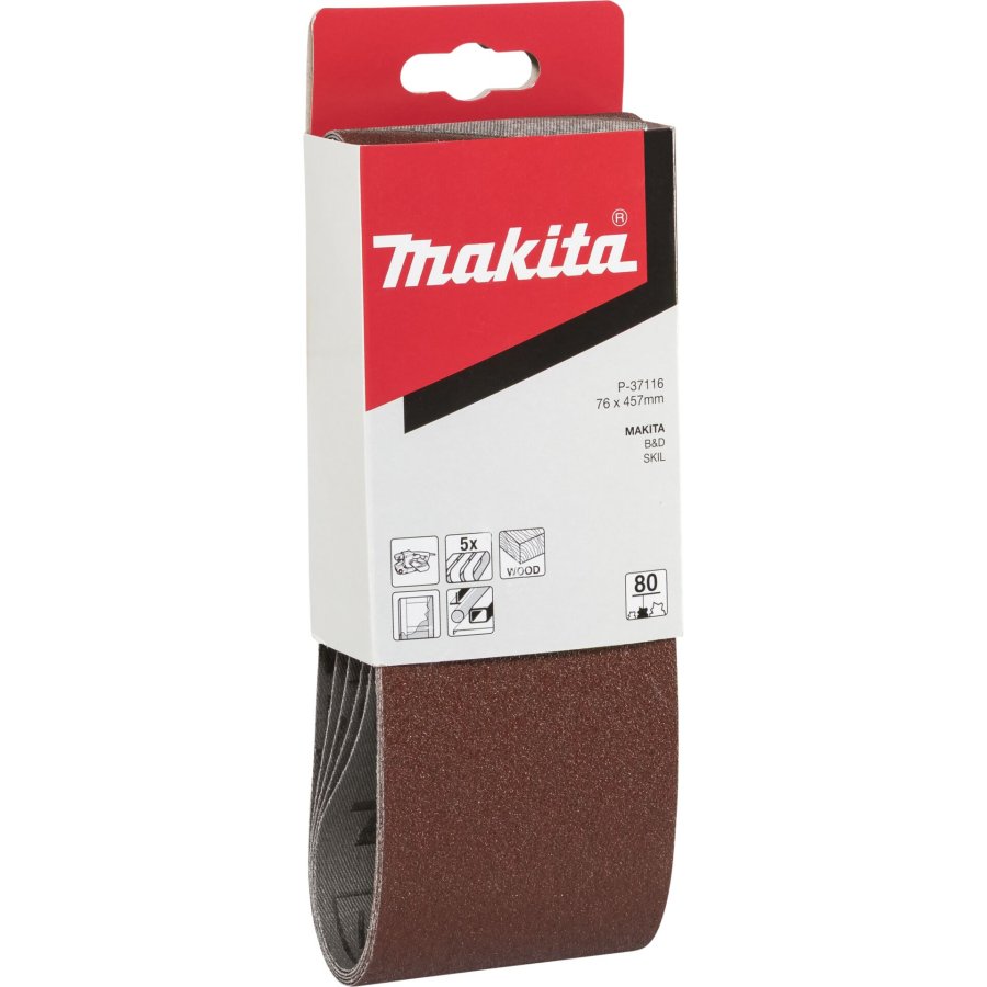 Makita Schleifband 76x457mm K80 #1