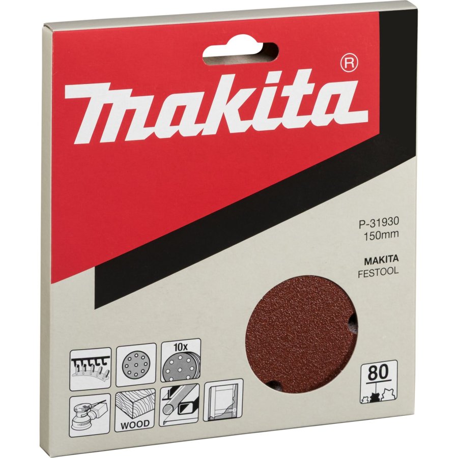Makita Schleifpap. Kl. 150mm K80 #1