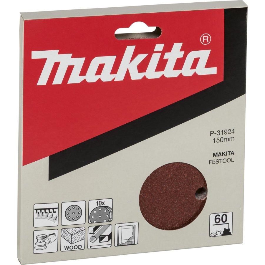 Makita Schleifpap. Kl. 150mm K60 #1